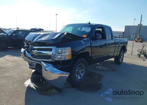 2012 Chevrolet Silverado 1500 Ls из США, поврежденный, VIN 1GCRCREA7CZ302048
